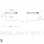 Heavy Duty Press On Conical Tap - Metal Zinc